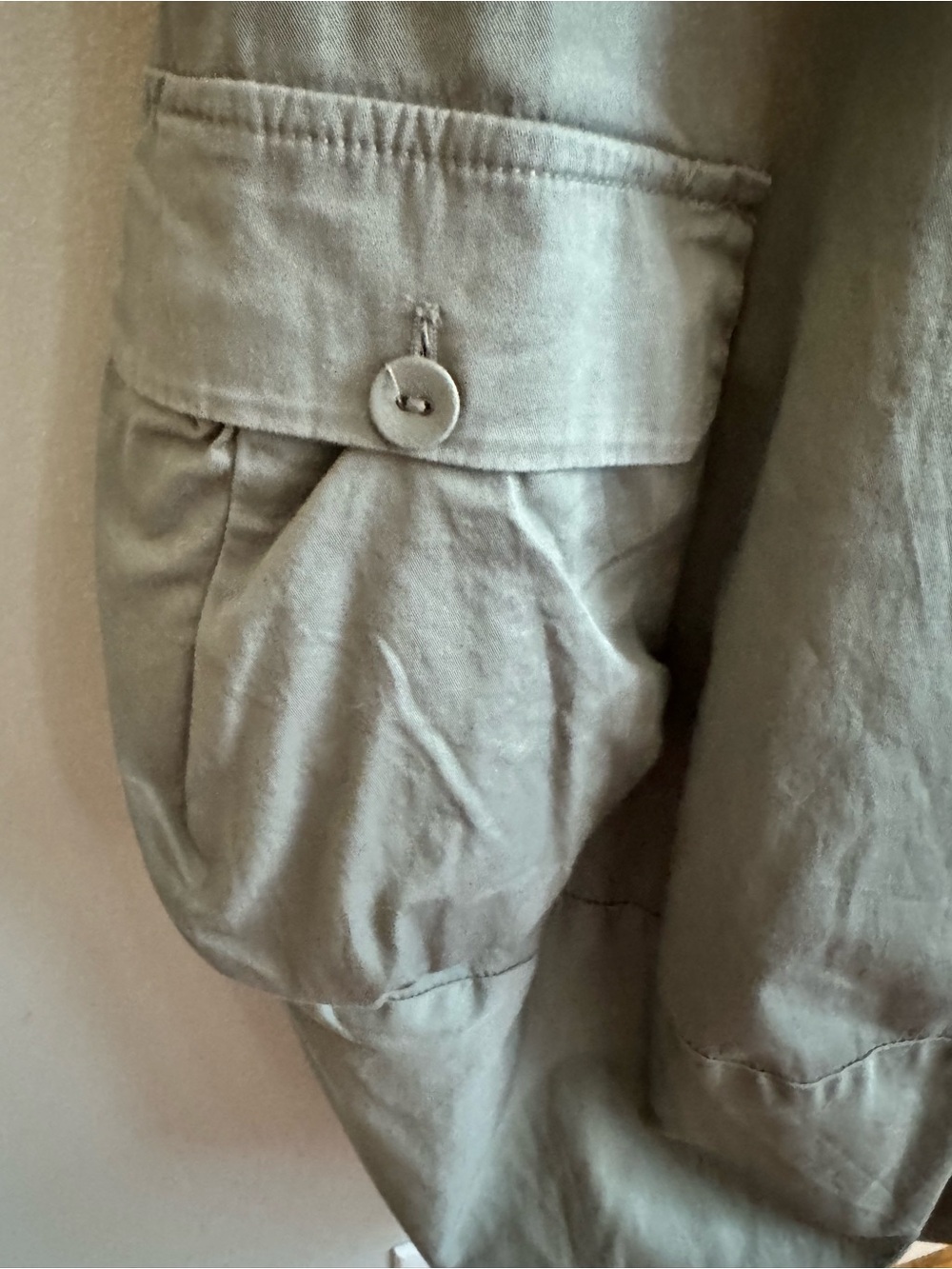 Rundholz Avant-Garde Balloon Cargo Pocket Dress Khaki Gray XL Lagenlook - Picture 14 of 15